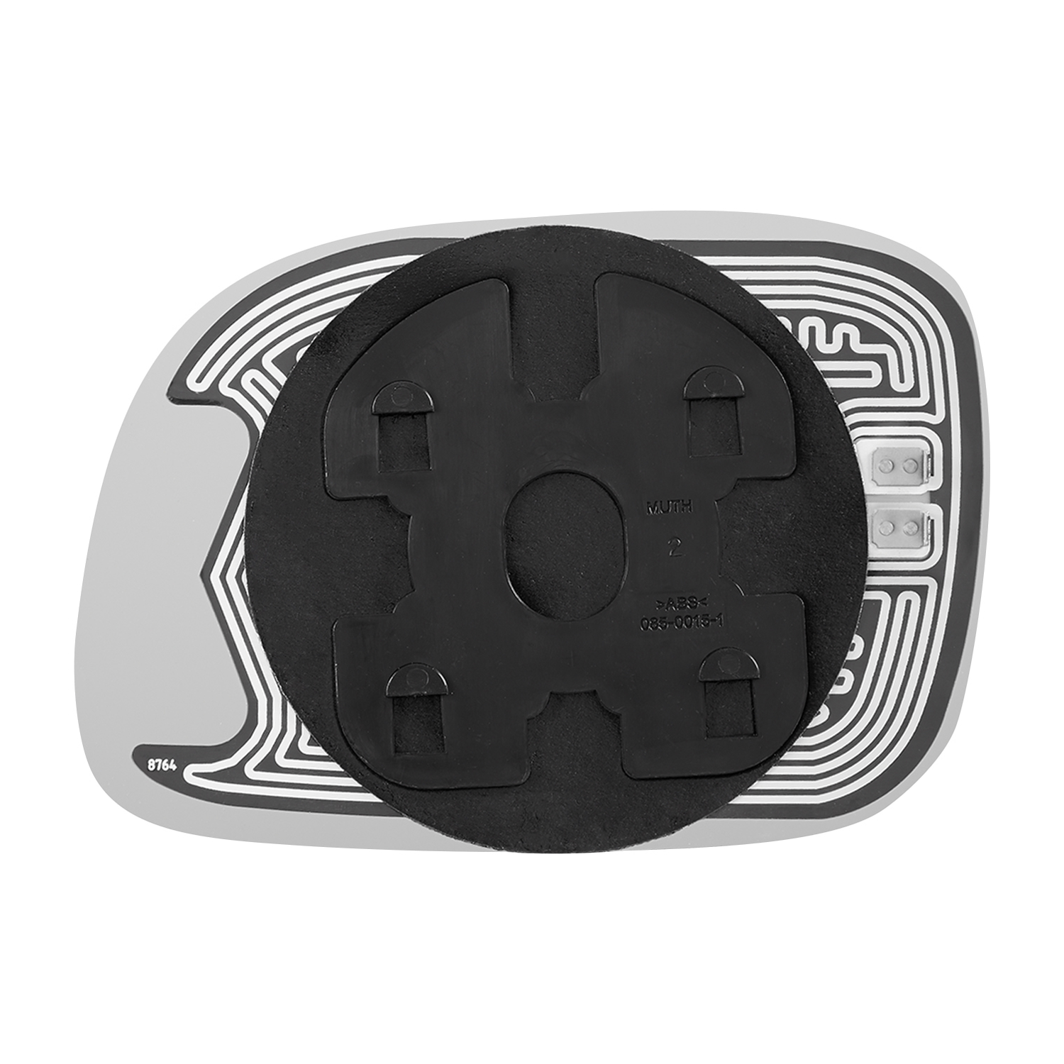 SIDE VIEW MIRROR HEATED W MOUNT